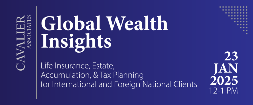 Global Wealth Insights Event Header